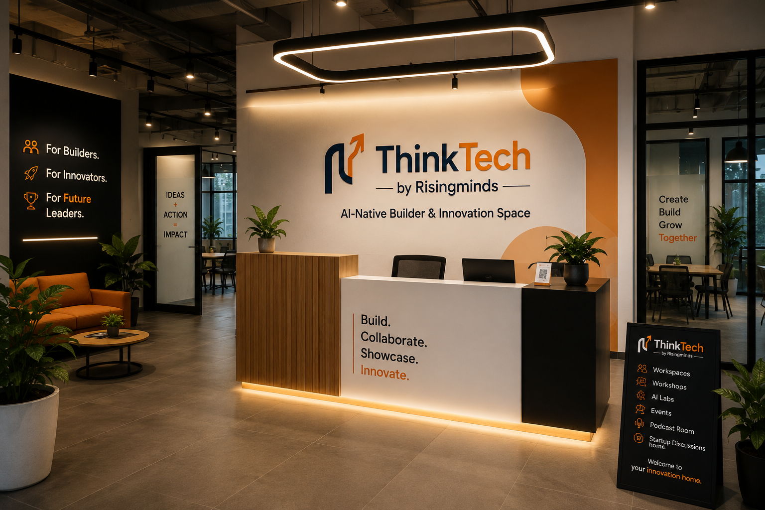 ThinkTechspace coworking space near MSRIT Bangalore